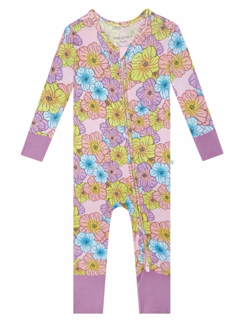 POSH PEANUT | Kourtney Bamboo Convertible Zip Romper